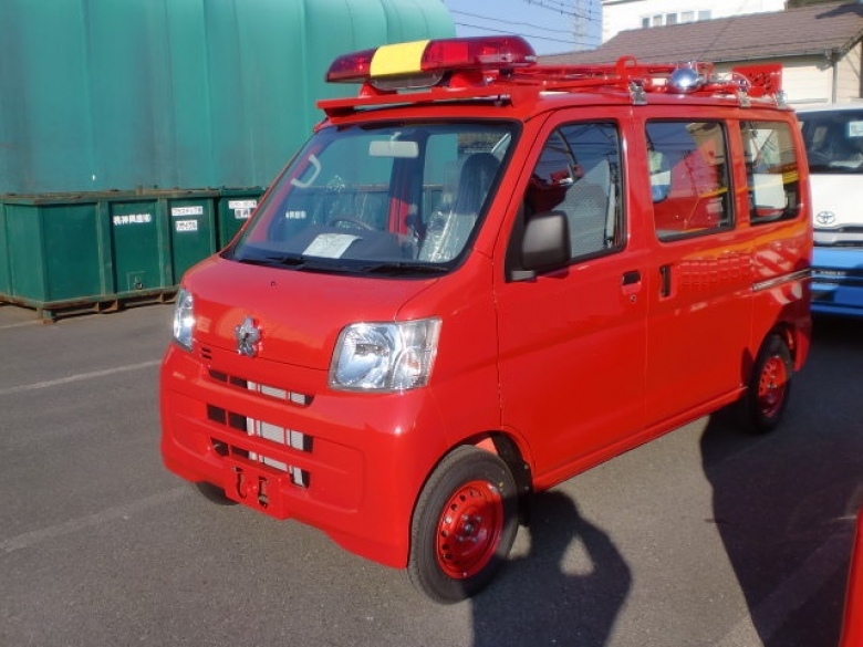 消防車両　小型ポンプ車①