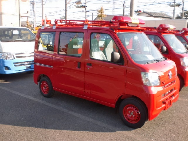 消防車両　小型ポンプ車①