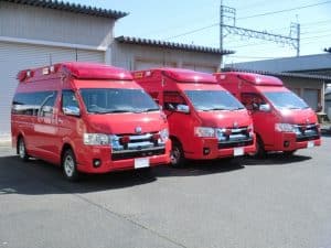 消防車両　指揮車