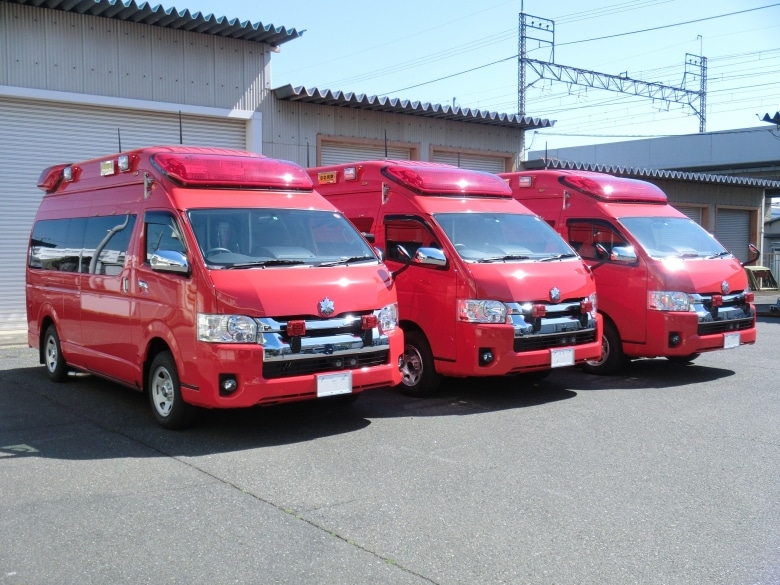 消防車両　指揮車