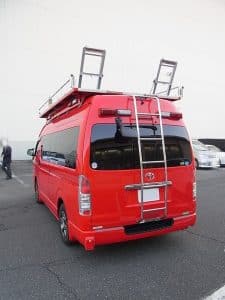 消防車両　指揮車