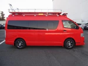 消防車両　指揮車