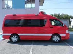消防車両　予防車