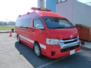消防車両　予防車