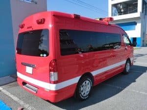 消防車両　予防車